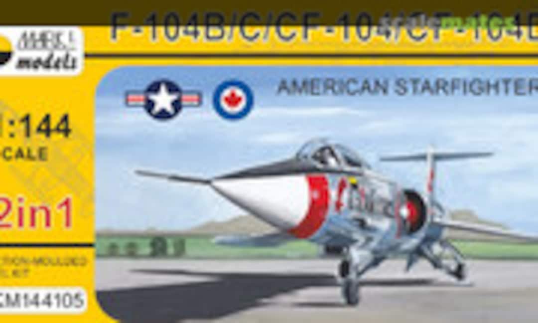 1:144 F-104B/C/CF-104/CF-104D (Mark I Models MKM144105)