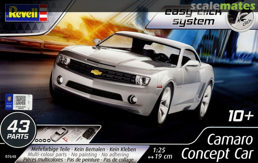 Boxart Camaro Concept Car 07648 Revell Boxart Camaro Concept Car 07648 Revell