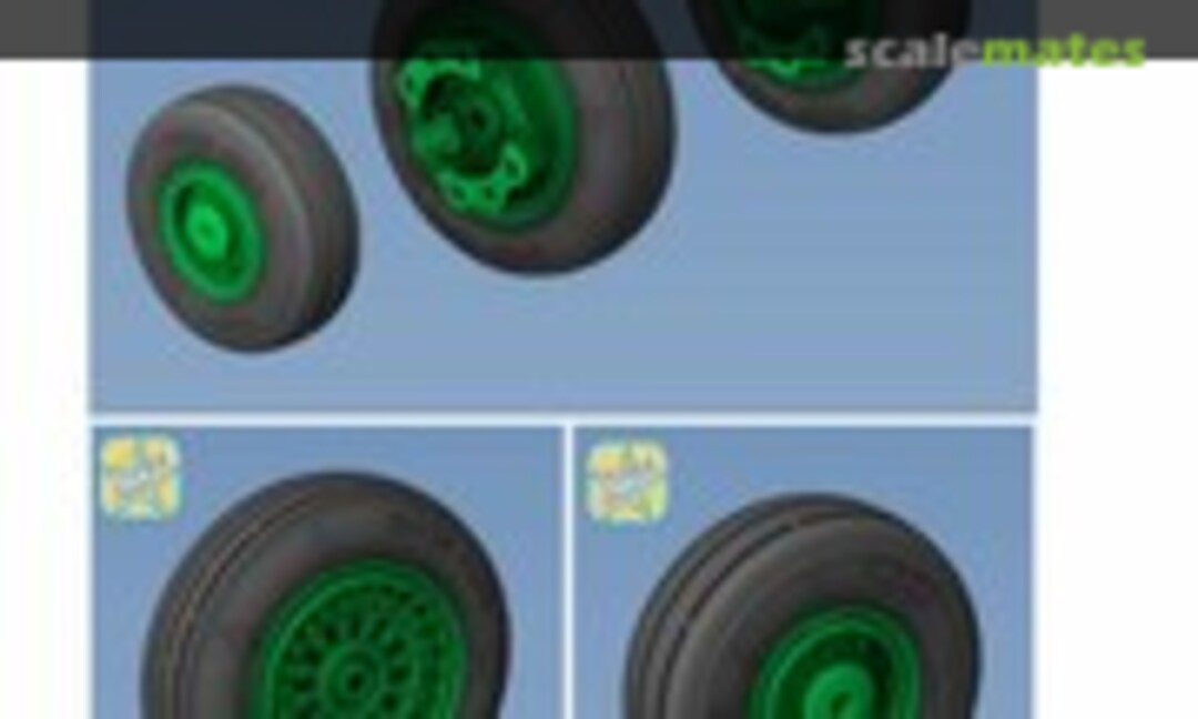 1:48 Aero L-39 Albatros wheels set – No Mask series (North Star NS48149-a) NS48149-a