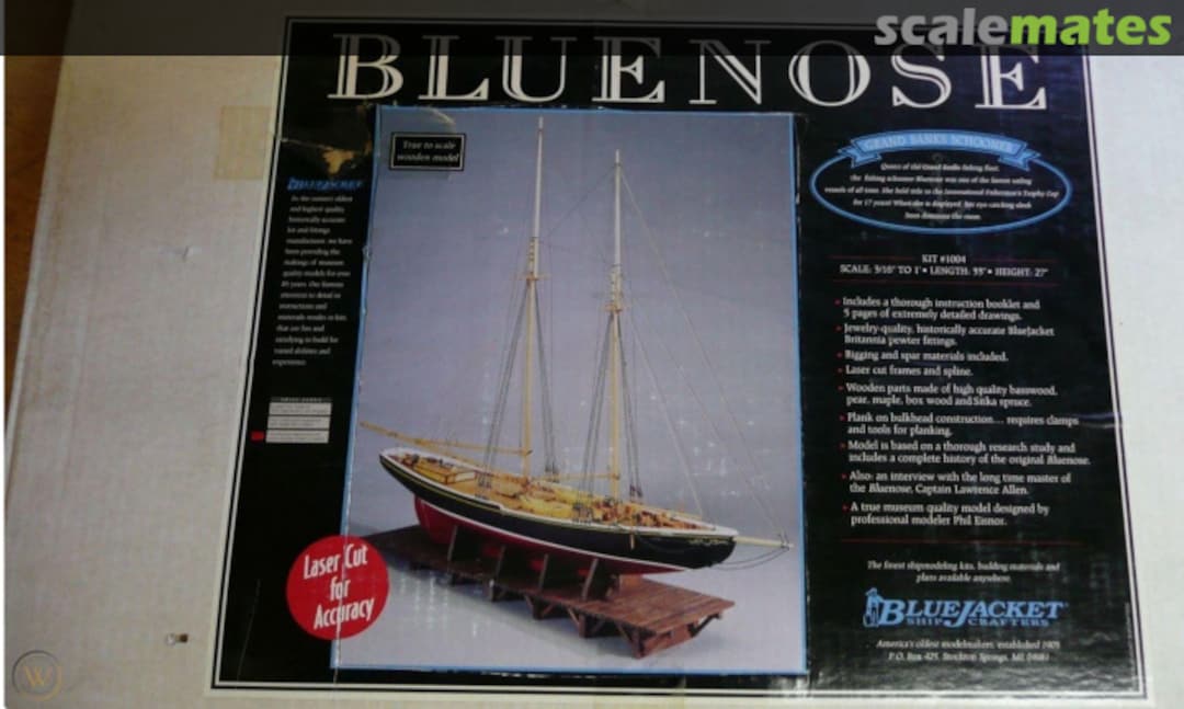 Boxart Bluenose 1004 Bluejacket Ship Crafters Boxart Bluenose 1004 Bluejacket Ship Crafters