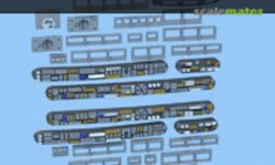 1:1000 Voyager Window and Detail Set (Spaceways Parts 22UNKZGA6) 22UNKZGA6