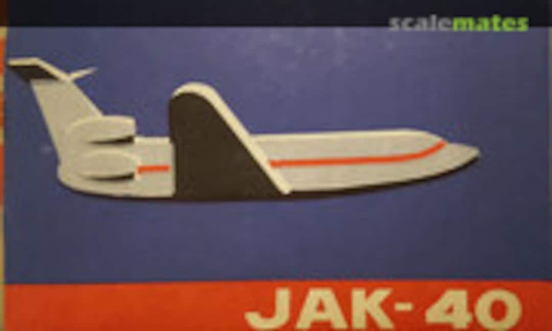 1:100 Jak-40 (Spółdzielnia Rzemieślnicza Aleksandrów Kuj. )