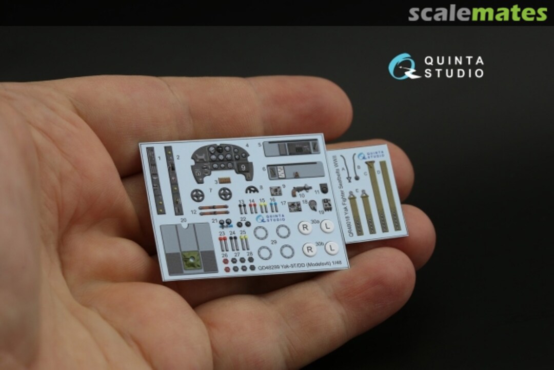 Contents Yak-9T / DD interior 3D decals QD48299 Quinta Studio Contents Yak-9T / DD interior 3D decals QD48299 Quinta Studio