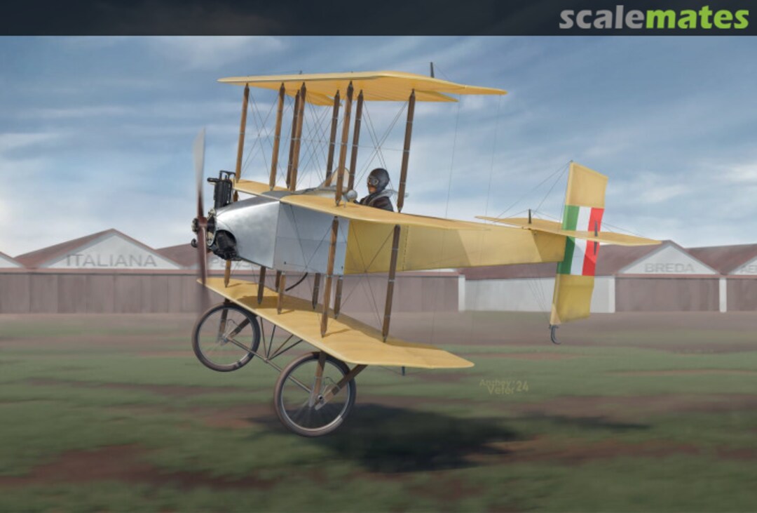 Boxart Breda-Pensuti B.1 TBA32-2023A MikroMir Boxart Breda-Pensuti B.1 TBA32-2023A MikroMir