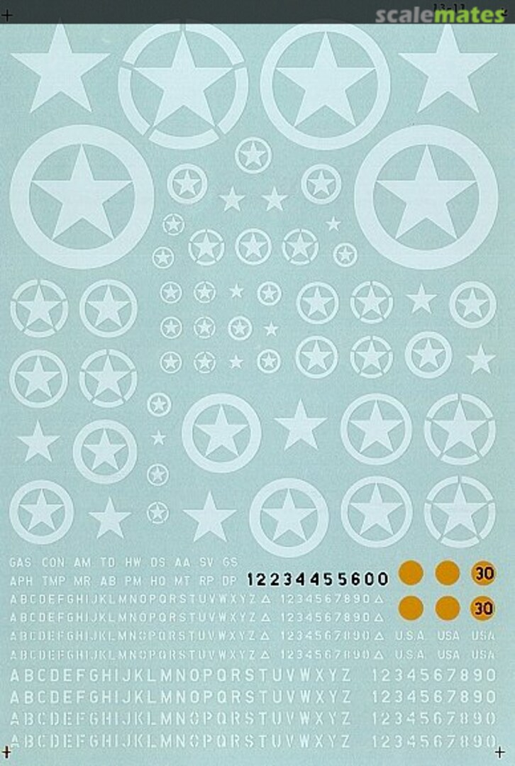 Boxart U.S. Armor Codes & Insignia 13-11 Microscale Boxart U.S. Armor Codes & Insignia 13-11 Microscale