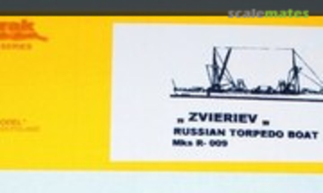 1:700 "Zvieriev" Russian Torpedo Boat (Modelkrak Mks - R 009) Mks - R 009