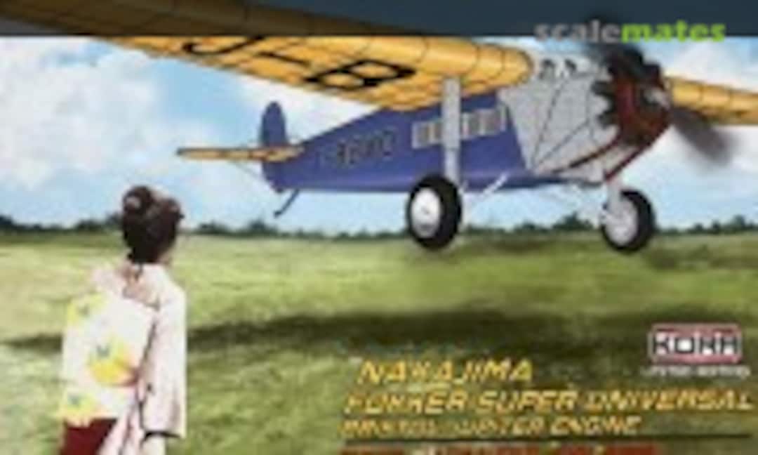 1:72 Nakajima-Fokker Super Universal (Kora Models KPK72181)