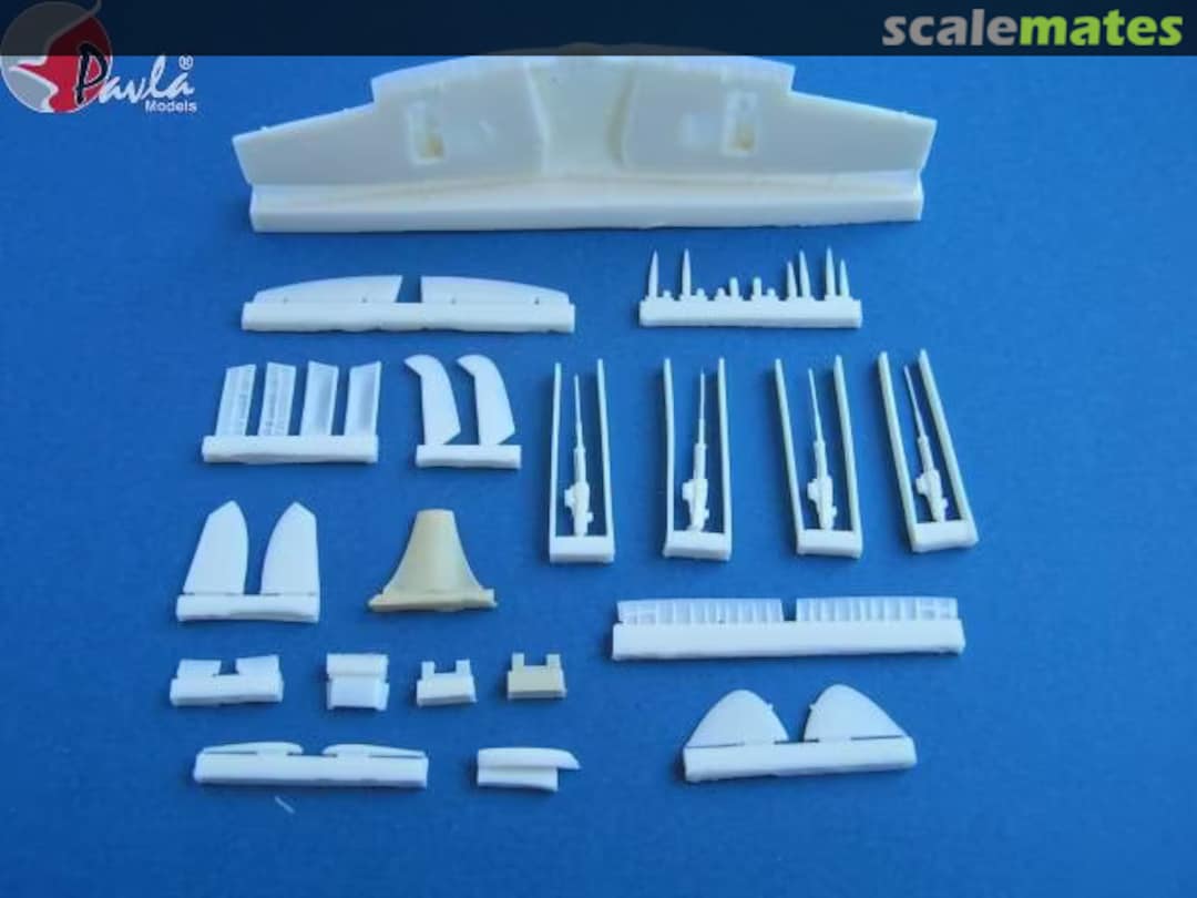 Contents Spitfire Mk.VC Wing set U72-51 Pavla Models Contents Spitfire Mk.VC Wing set U72-51 Pavla Models