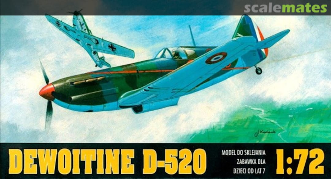 Boxart Dewoitine D-520 016 Chematic/Gomix Boxart Dewoitine D-520 016 Chematic/Gomix