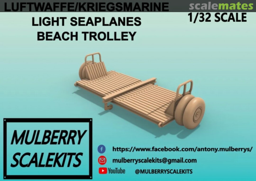 Boxart Luftwaffe/Kriegsmarine Light Seaplanes Beach Trolley Mulberry Scalekits Boxart Luftwaffe/Kriegsmarine Light Seaplanes Beach Trolley Mulberry Scalekits