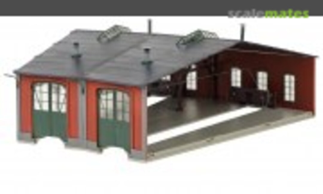 Ergänzung Lokomotivschuppen (Märklin 72889)