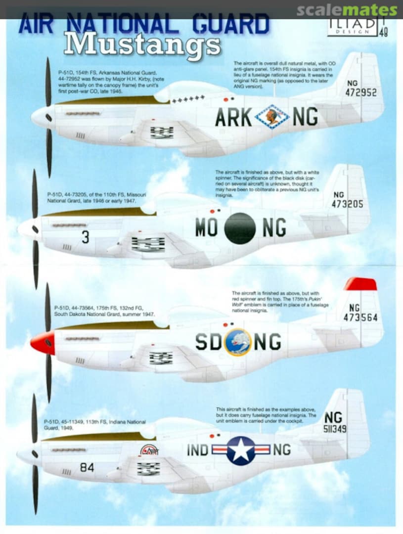 Contents Air National Guard Mustangs 48024 Iliad Design