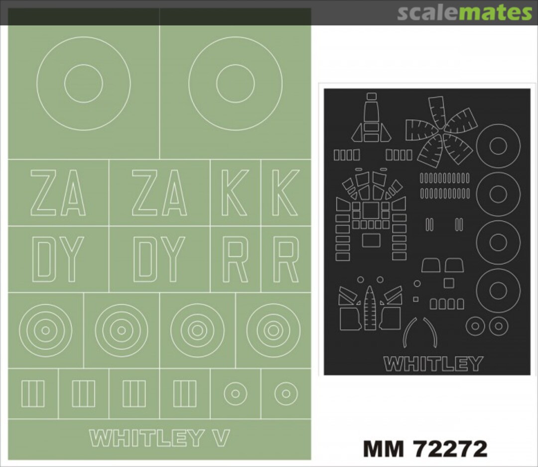 Boxart Armstrong Whitworth Whitley Mk.V MM72272 Montex Boxart Armstrong Whitworth Whitley Mk.V MM72272 Montex