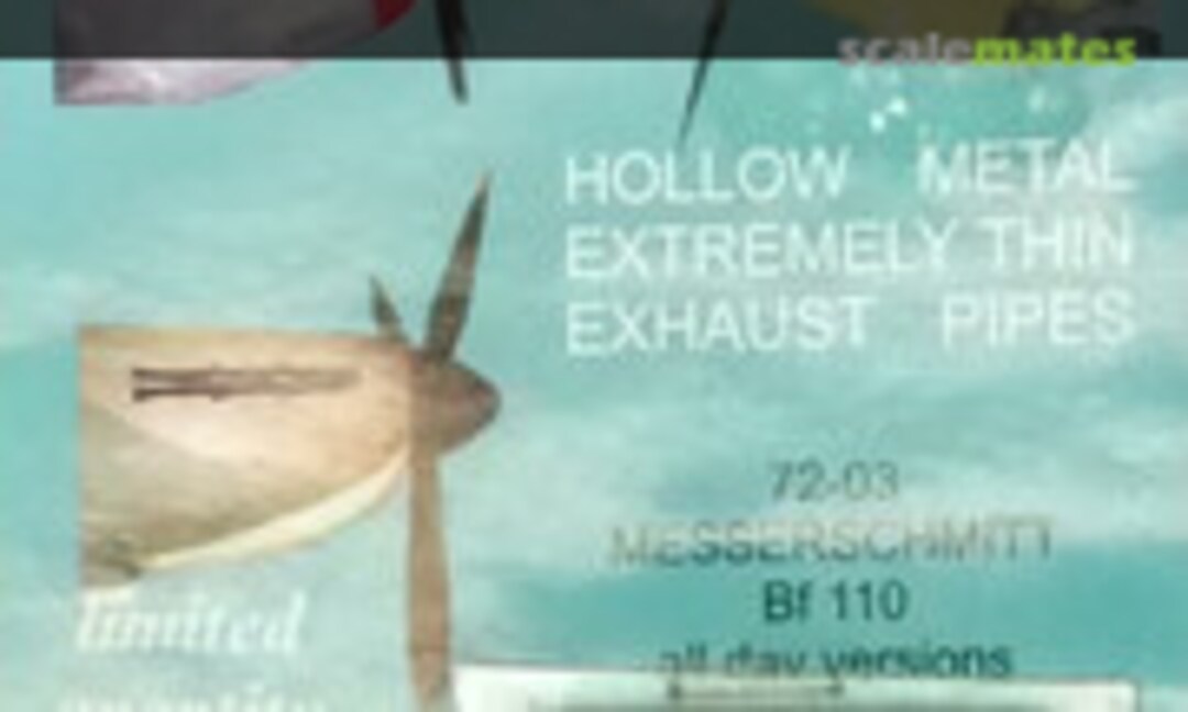 1:72 MESSERSCHMITT Bf 110 (Moskit 72-03) 72-03