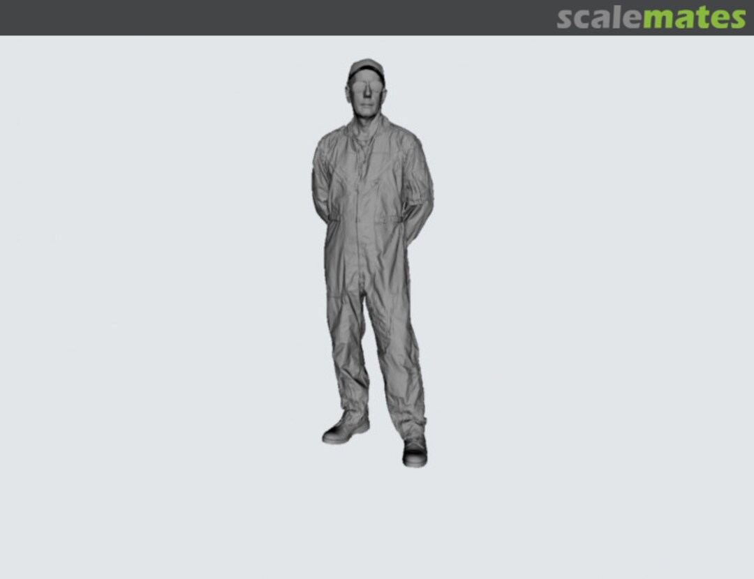 Boxart US modern pilot in flight suit and golf hat (BL) 320031 Reedoak Boxart US modern pilot in flight suit and golf hat (BL) 320031 Reedoak