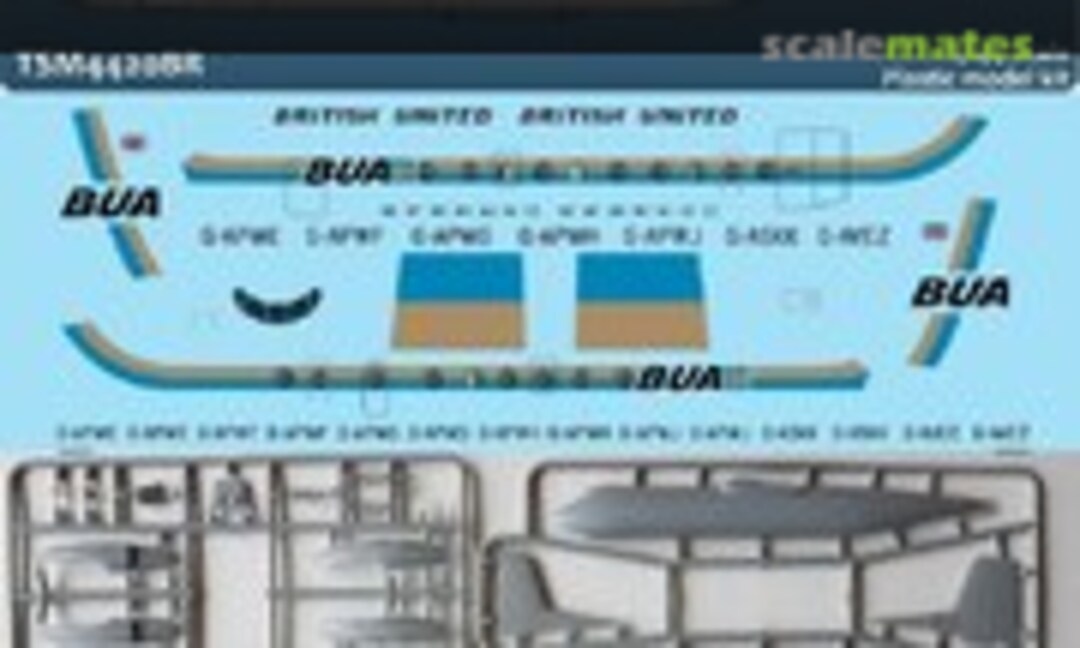 1:144 British United Airways Herald (26 Models TSM4420BR)