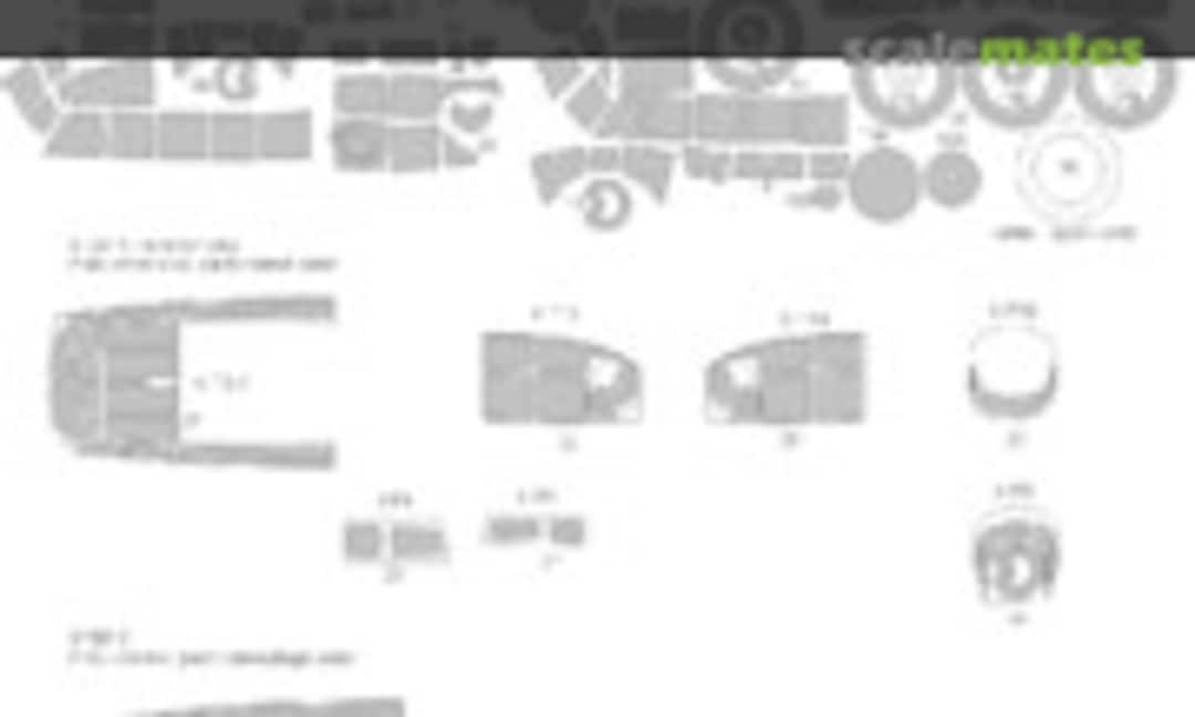 1:48 Ju 88C-6b EXPERT kabuki masks (New Ware NWAM0569) NWAM0569