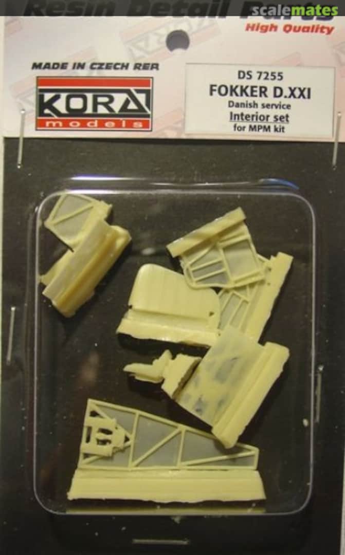 Boxart Fokker D.XXI DS7255 Kora Models Boxart Fokker D.XXI DS7255 Kora Models