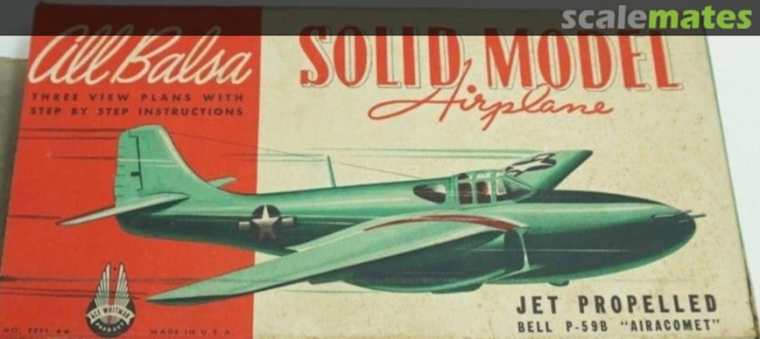 Boxart Bell P-59B Airacomet 2551 Ace Whitman