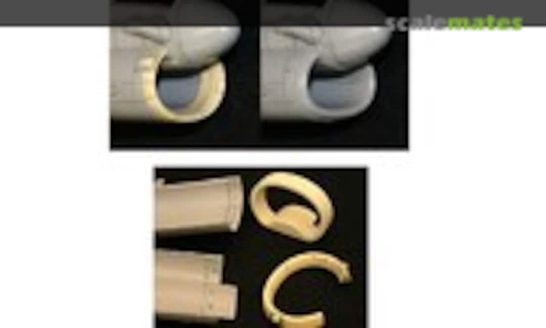 1:32 A-7 Corsair II Intake Correction (Zactomodels Z32052)