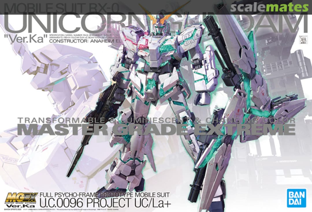 Boxart RX-0 Unicorn Gundam "Ver. Ka" 5060277 Bandai Spirits Boxart RX-0 Unicorn Gundam "Ver. Ka" 5060277 Bandai Spirits