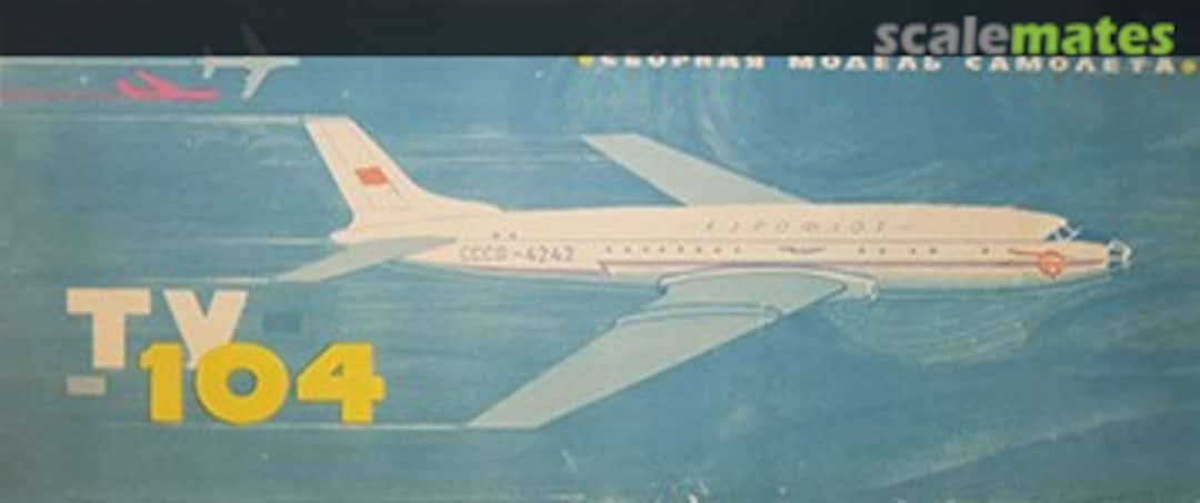 Boxart Tu-104 MG-085-2469 MZMPI Boxart Tu-104 MG-085-2469 MZMPI