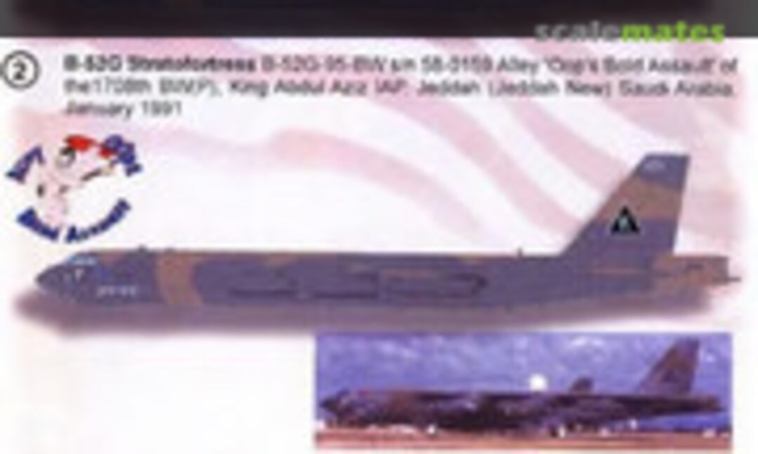 1:72 Boeing B-52 Stratofortress (Print Scale 72-459) 72-459