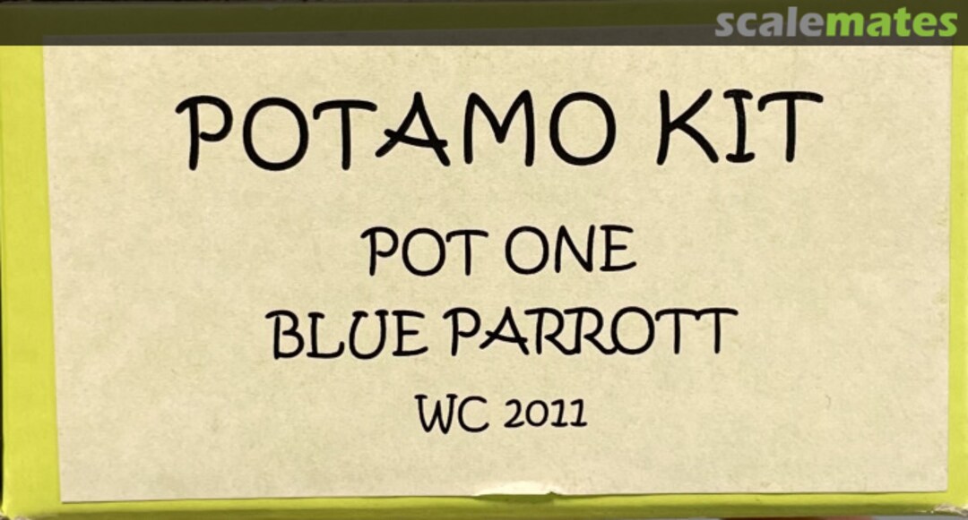 Boxart Pot One Blue Parrott WC 2011 ? Potamo Kit Boxart Pot One Blue Parrott WC 2011 ? Potamo Kit