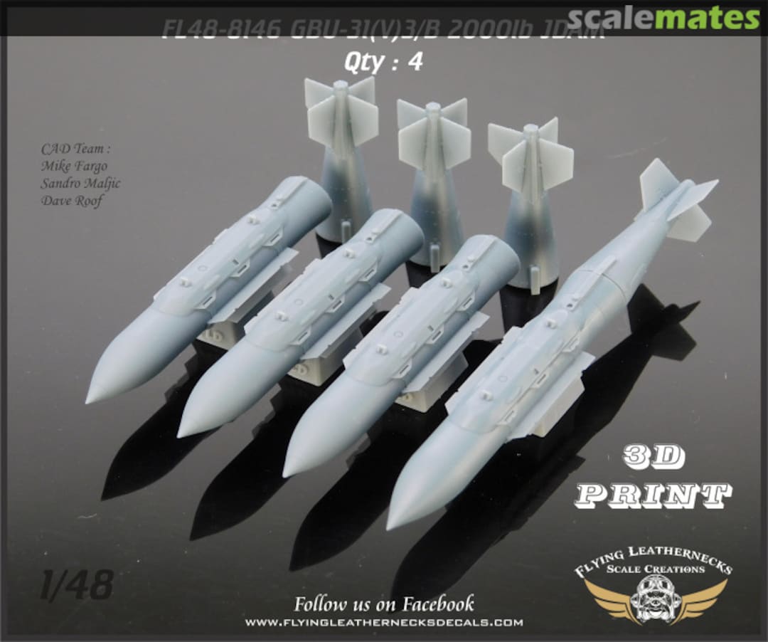 Boxart GBU-31(V)3/B 2000lb FL48-8146 Flying Leathernecks Boxart GBU-31(V)3/B 2000lb FL48-8146 Flying Leathernecks