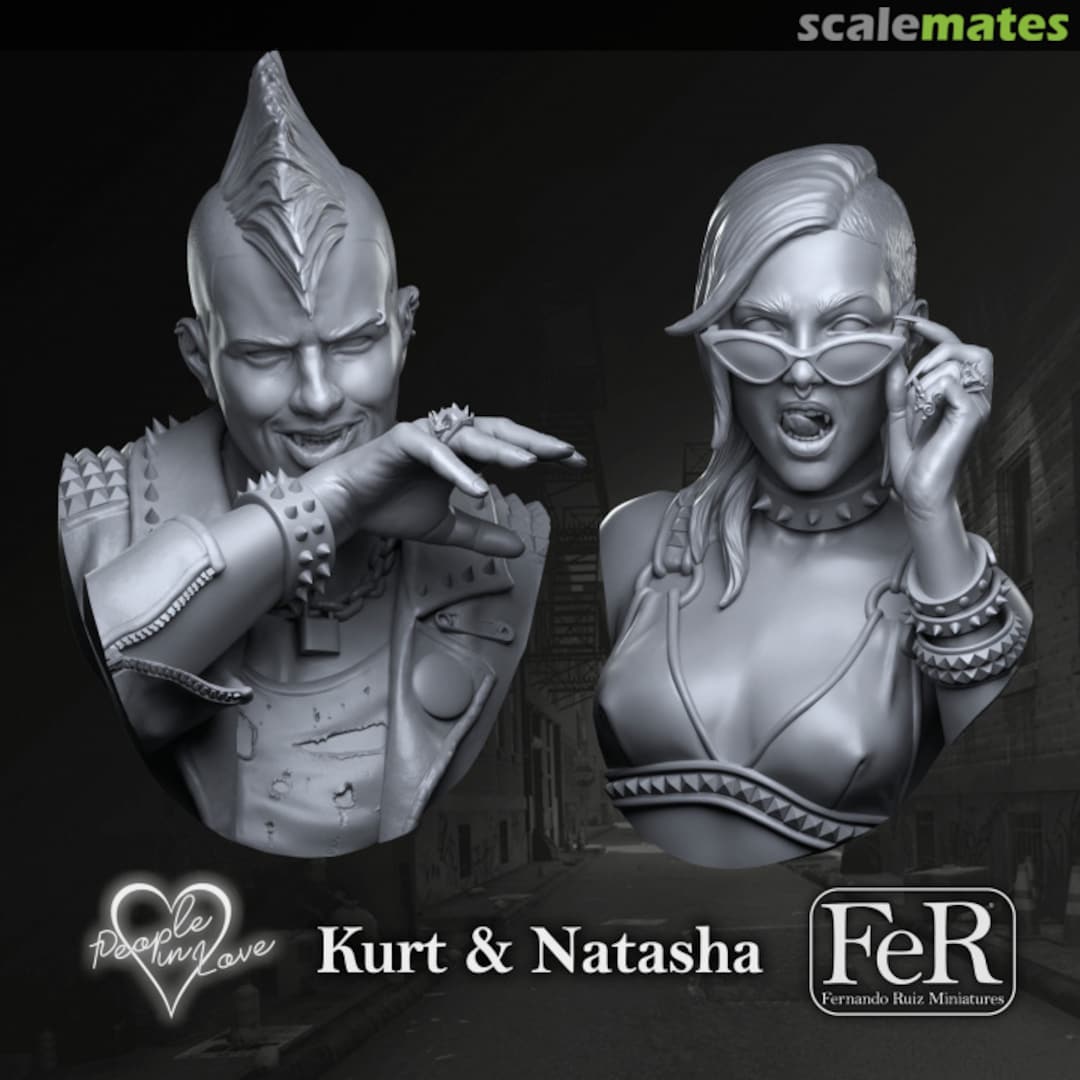 Boxart Kurt & Natasha PIL01003 FeR Miniatures Boxart Kurt & Natasha PIL01003 FeR Miniatures