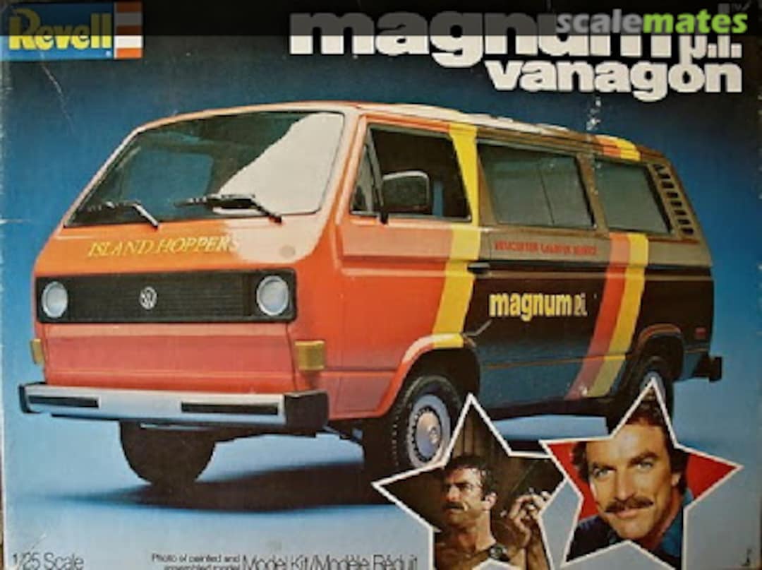 Boxart Magnum p.i. Vanagon 7328 Revell Boxart Magnum p.i. Vanagon 7328 Revell