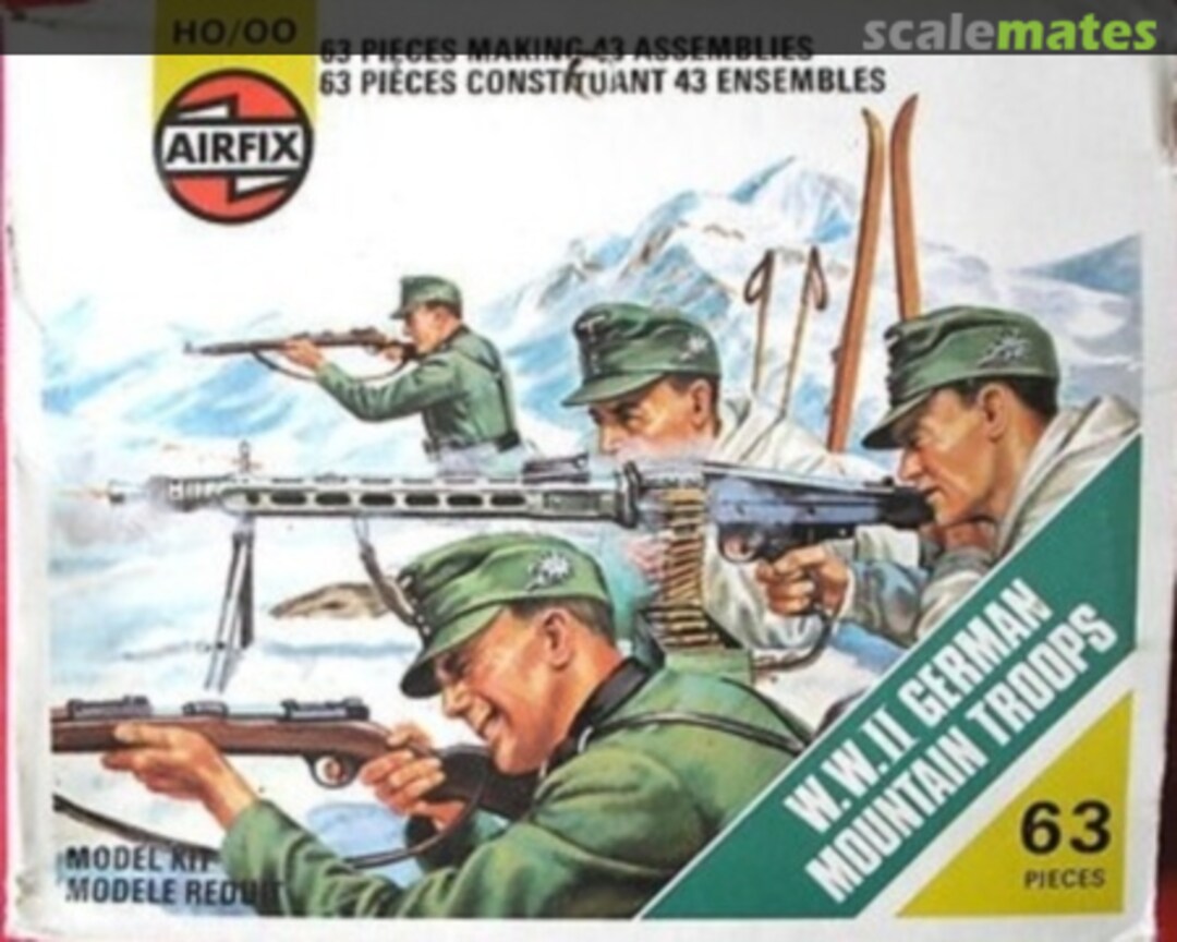 Boxart W.W.II German Mountain Troops 01752-7 Airfix