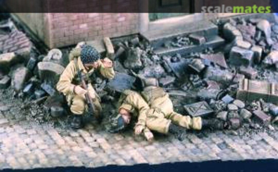 Boxart US Airbrone WWII Para Down! 2069 Verlinden Productions Boxart US Airbrone WWII Para Down! 2069 Verlinden Productions