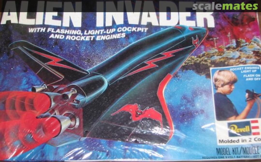 Boxart Alien Invader 8001 Revell Boxart Alien Invader 8001 Revell