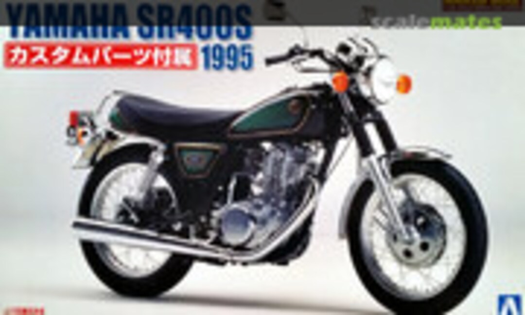 1:12 Yamaha SR400S with Custom Parts 1995 (Aoshima 001653) 001653