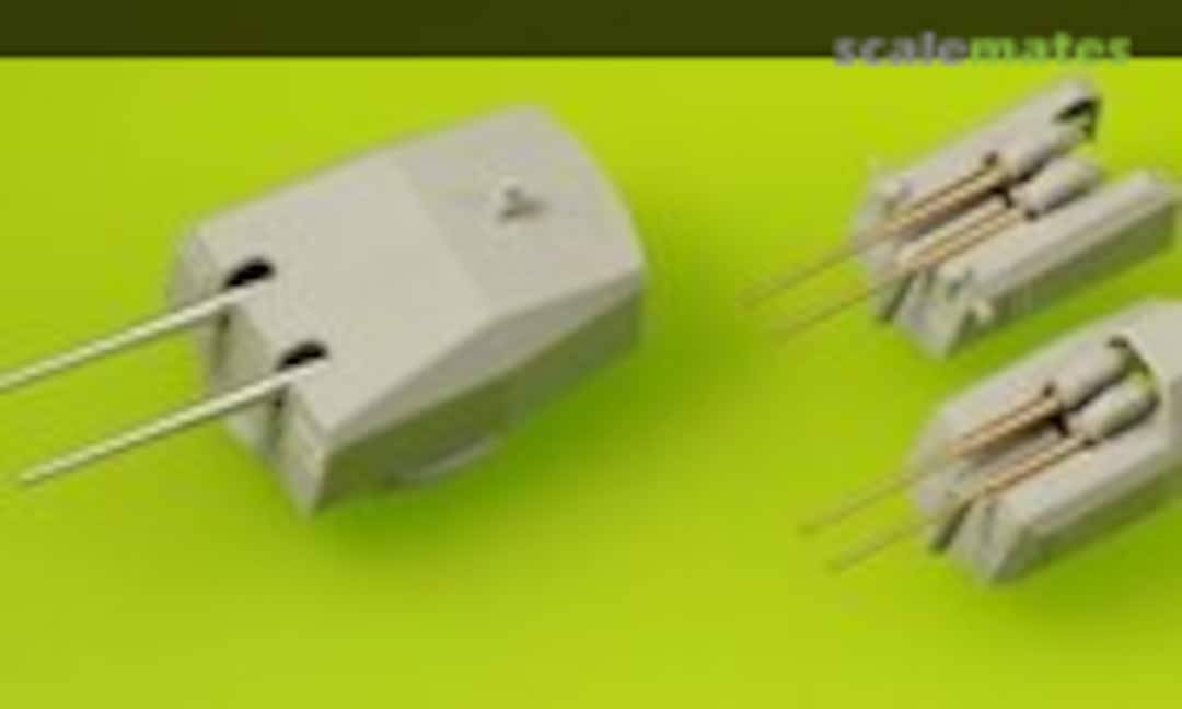 1:200 German battleship Bismarck - secondary and heavy AA armament barrels (Master SM-200-007) SM-200-007