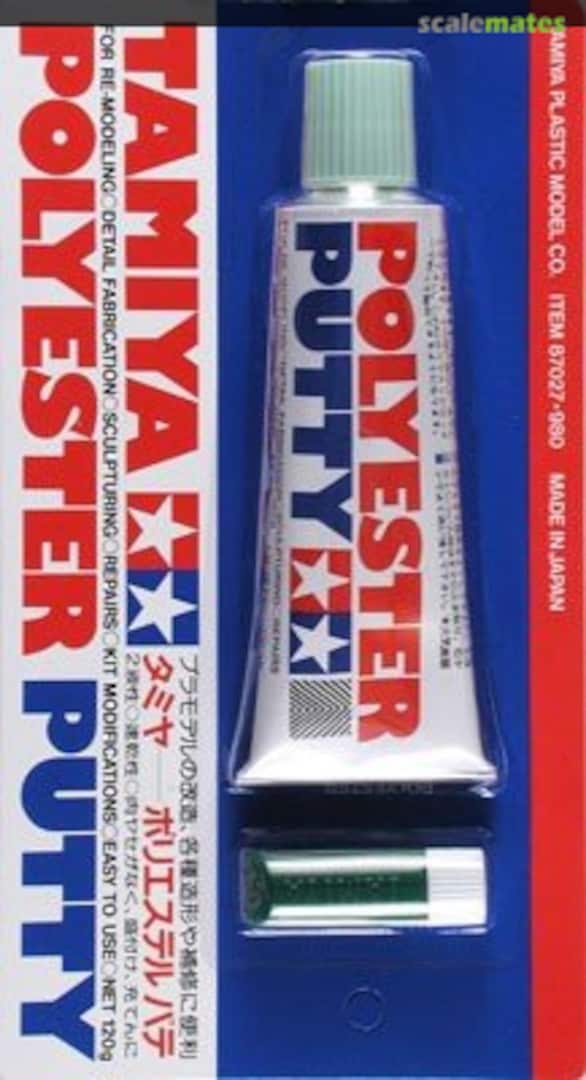 Boxart Polyester Putty 87027 Tamiya Boxart Polyester Putty 87027 Tamiya