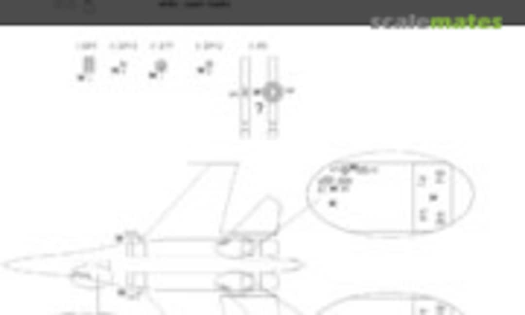 1:48 Su-27 Flanker B EXPERT kabuki masks (New Ware NWAM0281) NWAM0281