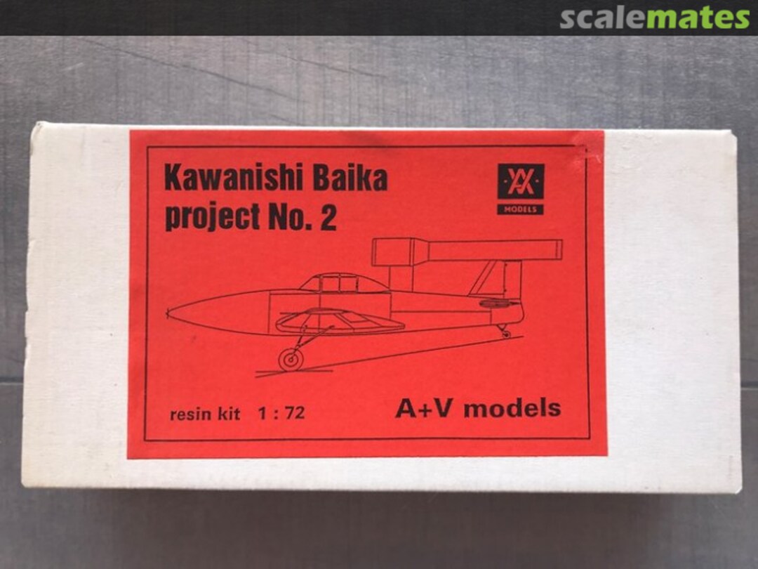 Boxart Kawanishi Baika project No.2 A+V Models Boxart Kawanishi Baika project No.2 A+V Models