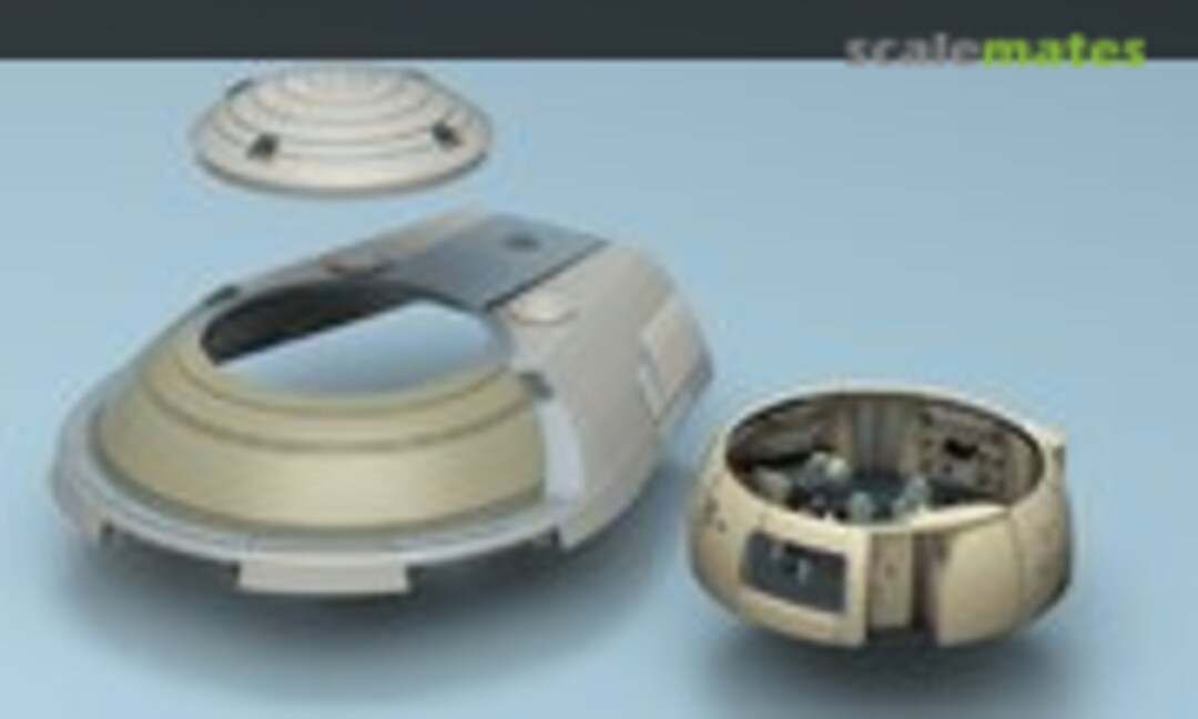 1:350 TWOK Refit Bridge Interior/Exterior Set (Spaceways Parts P6FFL29KM) P6FFL29KM