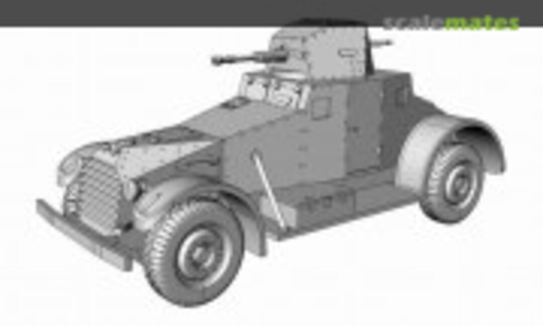 1:72 Armored Car Laffly 80 AM - closed hatch (EMP3d 72011716) 72011716