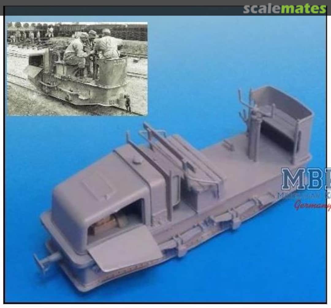 Boxart WW1 Locotrateur large type narrow gauge UM 383 U-Models Boxart WW1 Locotrateur large type narrow gauge UM 383 U-Models