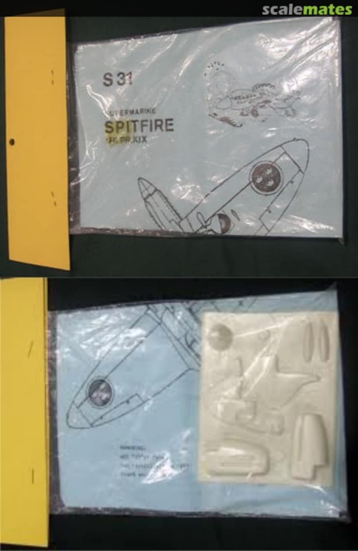 Boxart S 31 Supermarine Spitfire Mk.PR. XIX Unknown Boxart S 31 Supermarine Spitfire Mk.PR. XIX Unknown
