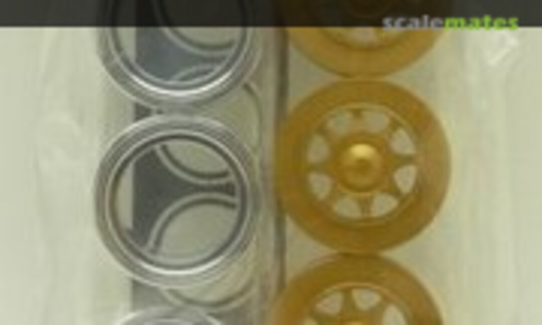 1:20 97T/98T Turned wheel set (Model Factory Hiro P-1105) P-1105