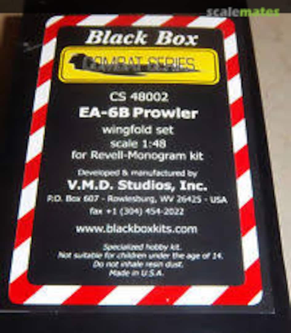 Boxart EA-6B Prowler Wingfold Set CS 48002 Black Box Boxart EA-6B Prowler Wingfold Set CS 48002 Black Box