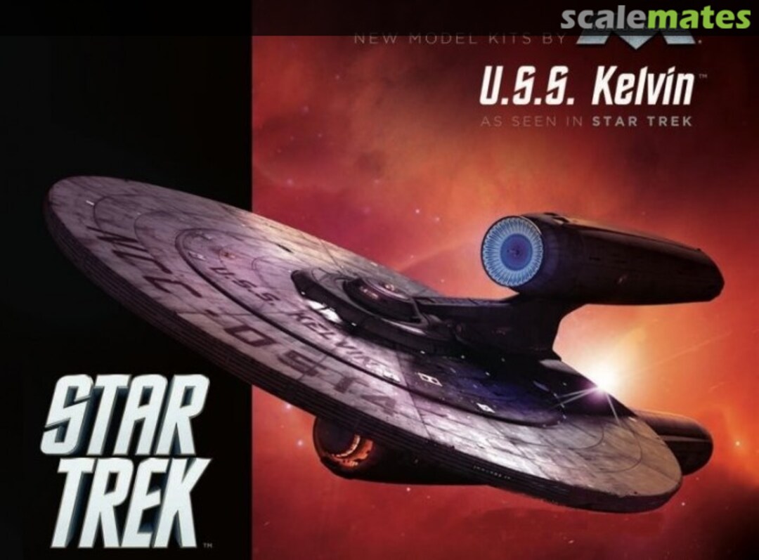 Boxart U.S.S. Kelvin Moebius Models Boxart U.S.S. Kelvin Moebius Models
