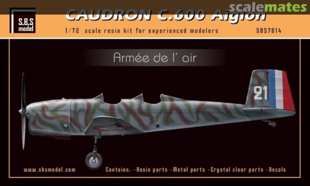 Boxart Caudron C.600 Aiglon 7014 SBS Model