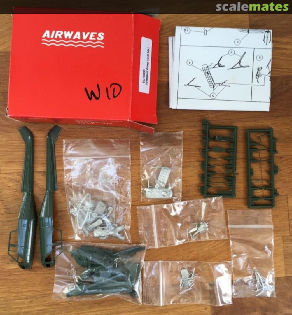 Boxart Westland Wasp HAS Mk 1 SC72083 Airwaves Boxart Westland Wasp HAS Mk 1 SC72083 Airwaves