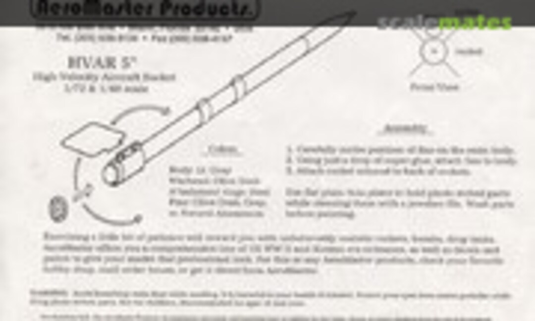 1:48 HVAR 5" (AeroMaster unknown) unknown