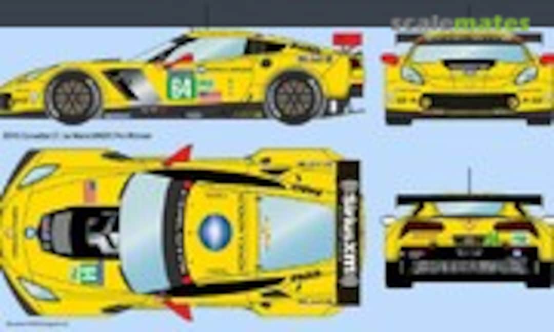 1:25 Chevrolet Corvette C7.R &quot;Siriusxm&quot; (Indycals )